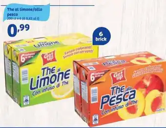 In'S Mercato The al limone/alla pesca 200 cl x 6 offerta