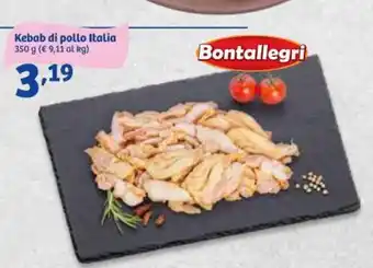 In'S Mercato Val Tenera Kebab di pollo Italia 350 g offerta