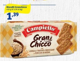 In'S Mercato Campiello Gran Chicco Biscotti 410 g offerta