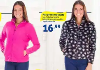 In'S Mercato Pile donna maculato offerta