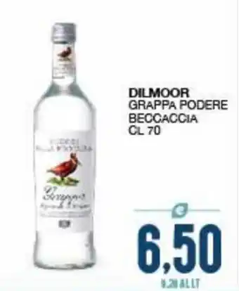 Dilmoor Grappa Podere Beccaccia 70 cl