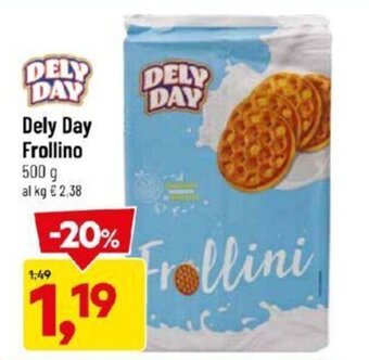 DPiù Dely Day Frollino 500 g offerta