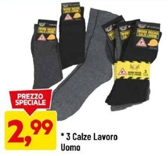DPiù 3 Calze Lavoro Uomo offerta