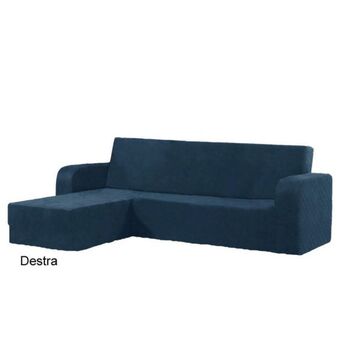 Copridivano tre posti con chaise longue piquet