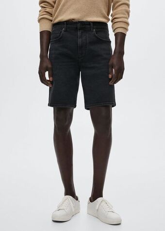 Mango Bermuda denim regular-fit offerta