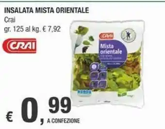 Crai Crai - Insalata Mista Orientale 125 G offerta