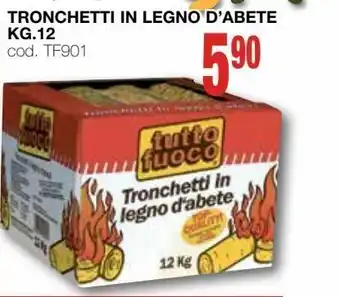 Mondo Brico Tronchetti in legno d'abete kg 12 offerta