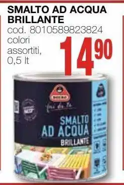 Mondo Brico Smalto a acqua brillante offerta