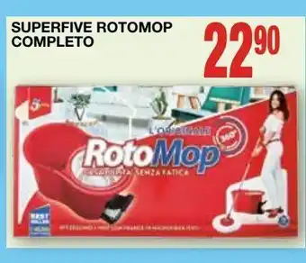 Superfive rotomop completo