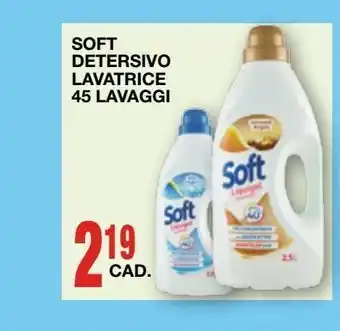 Soft detersivo lavatrice 45 lavaggi