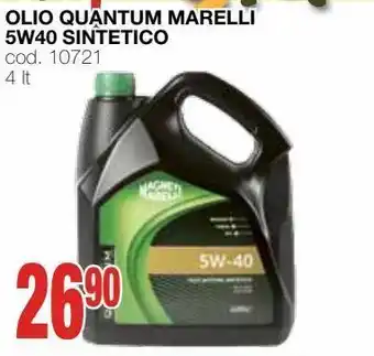 Mondo Brico Olio quantum marelli 5w40 sintetico offerta