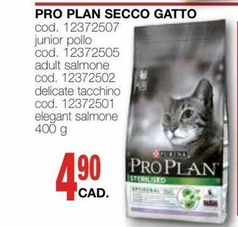 Pro plan secco gatto