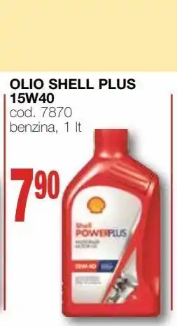 Mondo Brico Olio shell plus 15w40 offerta