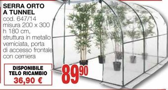 Mondo Brico Serra orto a tunnel offerta