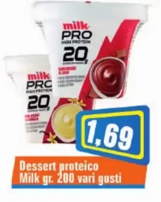 Punto Vigas Milk Pro Dessert proteico 200 gr. vari gusti offerta