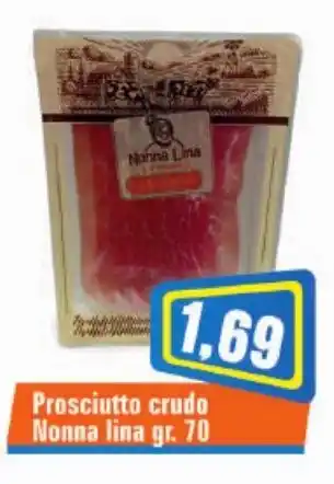 Punto Vigas Nonna Lina Prosciutto crudo 70 gr. offerta