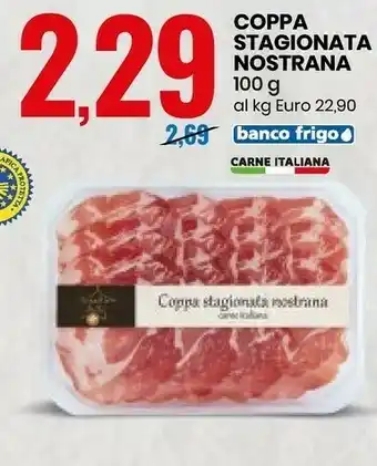 Eurospin Fior di natura Coppa Stagionata Nostrana offerta