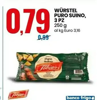 Wurstel Puro Suino 2 Pz