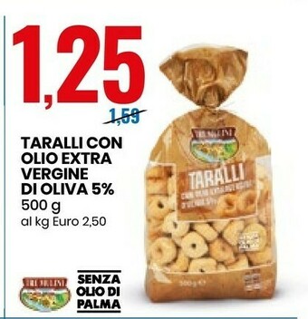 Tre Mulini Taralli Con Olio Extra Vergine Di Oliva 5%