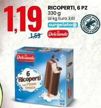Eurospin Dolciando Ricoperti offerta
