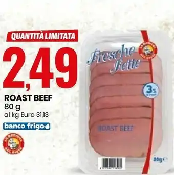 Eurospin La Bottega del Gusto Roast Beef offerta