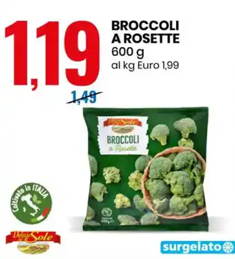 Eurospin Broccoli A Rosette 600 g offerta