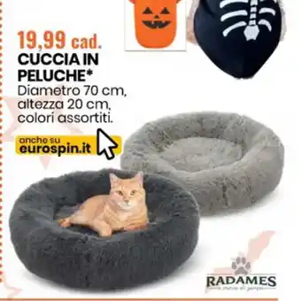 Eurospin Radames Cuccia In Peluche offerta