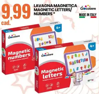 Giocoliere Lavagna Magnetica Magnetic Letters/Numbers