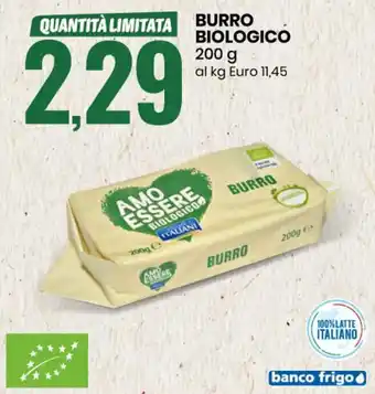 Eurospin Amo Essere Burro Biologico 200 g offerta