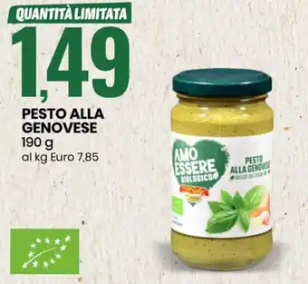 Eurospin Amo Essere Pesto Alla Genovese 190 g offerta