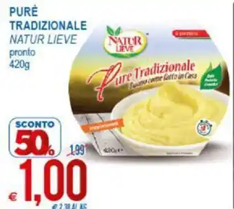 MD Discount Natur Lieve Pure Tradizionale Pronto 420 g offerta