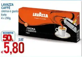 MD Discount Lavazza Caffe Crema E Gusto Forte 4 x 250 g offerta