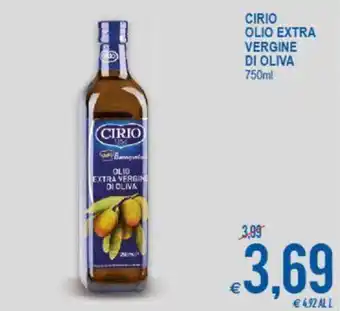 MD Discount Cirio Olio Extra Vergine Di Oliva 750 ml offerta
