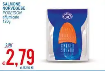 MD Discount Poseidon Salmone Norvegese Affumicato 120 g offerta