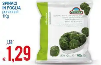 MD Discount Spinaci In Foglia Porzionati 1 kg offerta