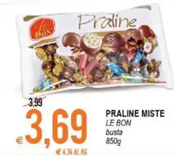 MD Discount Le Bon Praline Miste Busta 850 g offerta