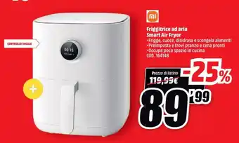 MediaWorld MI Friggitrice ad aria Smart Air Fryer offerta