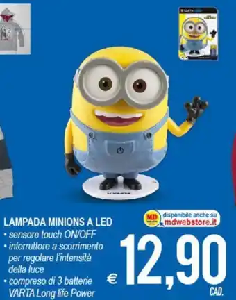 MD Discount Lampada Minions A Led offerta
