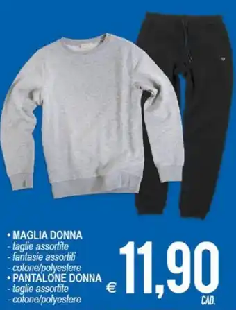 MD Discount Maglia Donna, Pantalone Donna offerta