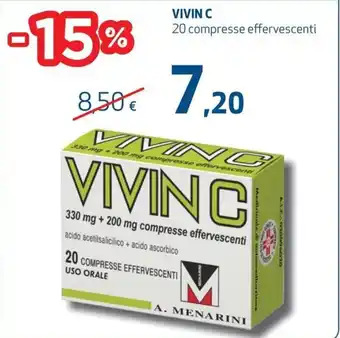 Vivin C 20 compresse effervescenti