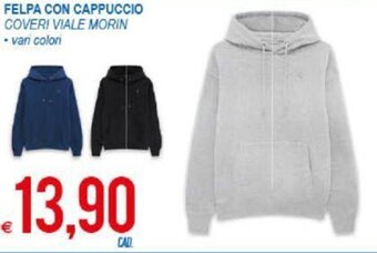 MD Discount Felpa Con Cappuccio offerta
