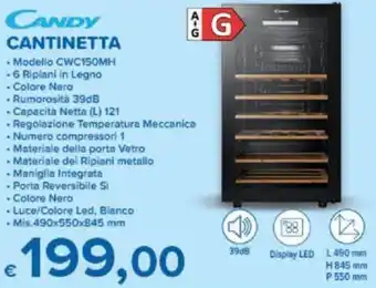 MD Discount Candy Cantinetta Mis. 490 x 550 x 845 mm offerta