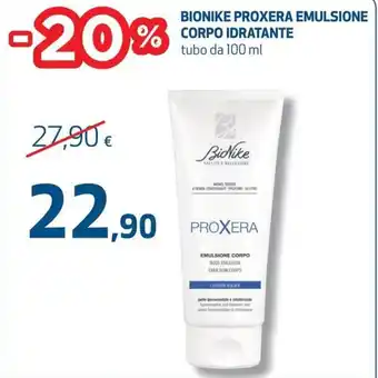 Coop Bionike Proxera Emulsione Corpo Idratante tubo da 100 ml offerta
