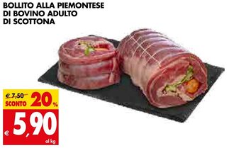 Tigros Bollito Alla Piemontese Di Bovino Adulto Di Scottona offerta