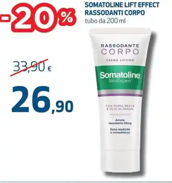 Coop Somatoline Lift Effect Rassodanti Corpo tubo da 200 ml offerta