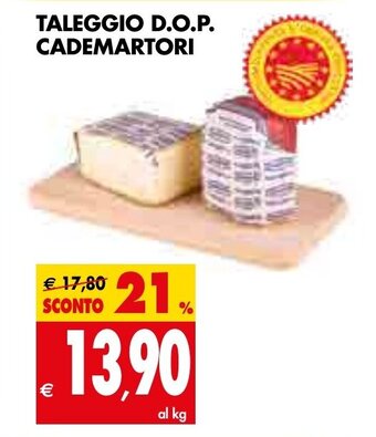 Tigros Taleggio D.O.P. Cademartori offerta