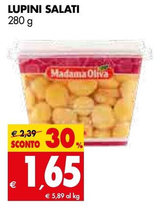 Tigros Lupini Salati 280 g offerta