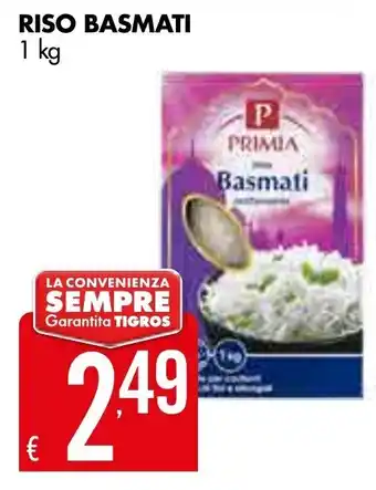 Tigros Primia Riso Basmati 1 kg offerta