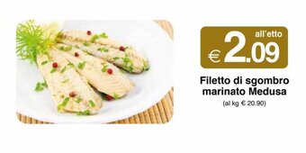 Sì con te Superstore Filetto di sgombro marinato Medusa offerta