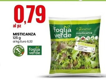 Eurospin Foglia verde Misticanza offerta